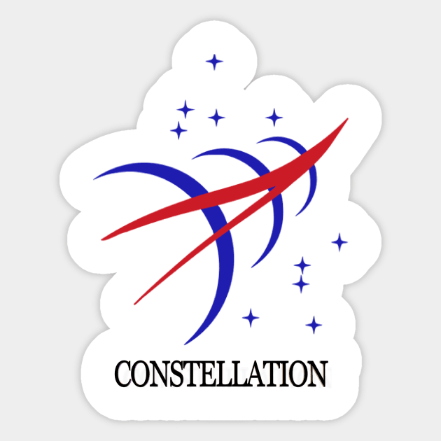 Constellation Logo Sticker by Spacestuffplus